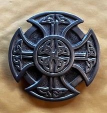 FANCY CELTIC BELT BUCKLE NEW APPROXIMATELY 2 3/4" X 2 5/8"