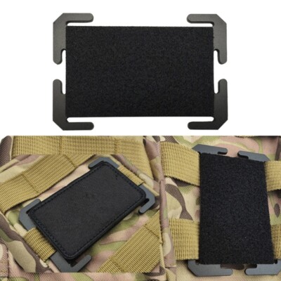 Hook & Clip Tactic Patches Display Board Panel Attachment for Insignias Patches