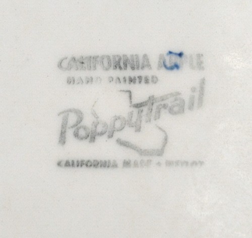 Metlox Poppytrail California Apple Luncheon Plate - Picture 3 of 4