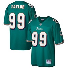Miami Dolphins Jason Taylor #99 Mitchell & Ness Aqua 2006 NFL Legacy Jersey