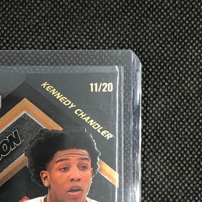 RARE! KENNEDY CHANDLER - 2021-22 WILD CARD ALUMINATION RISING SON #'d/20 ROOKIE - Image 3 of 4