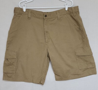 Carhartt Twill Cargo Utility B275 DKH Shorts Men's Sz 40 Dark