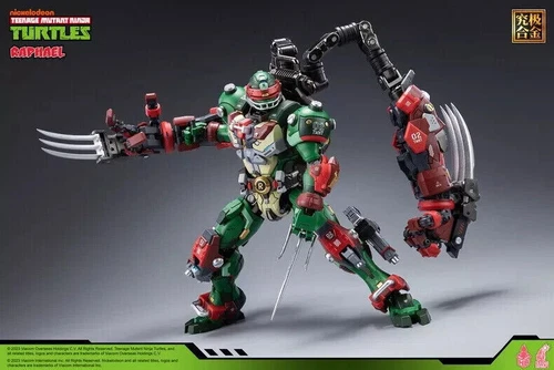 IN STOCK New HeatBoys Teenage Mutant Ninja Turtles HB0013 Raphael Action Figure - Picture 11 of 12