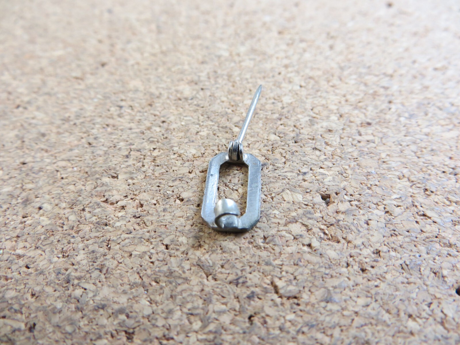 Tiny Antique Victorian Etched Rectangular Sterlin… - image 4