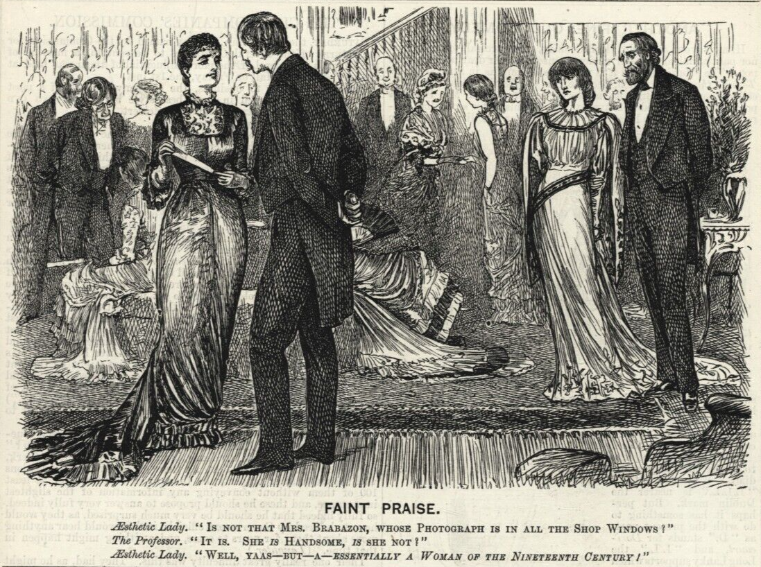 1881 Du Maurier Illustration Musical Duchess Amateurs Distinguishing Art