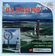 View Master B662, U.S. Spaceport, Kennedy Space Center, GAF Ver A, 3 Reel Set