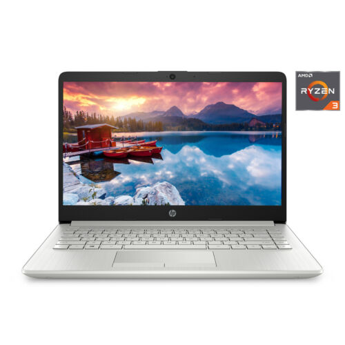 NEW HP 14" HD AMD Ryzen 3 3.5GHz 4GB 128GB SSD Radeon Vega 3 Windows 10 Laptop - Picture 1 of 7