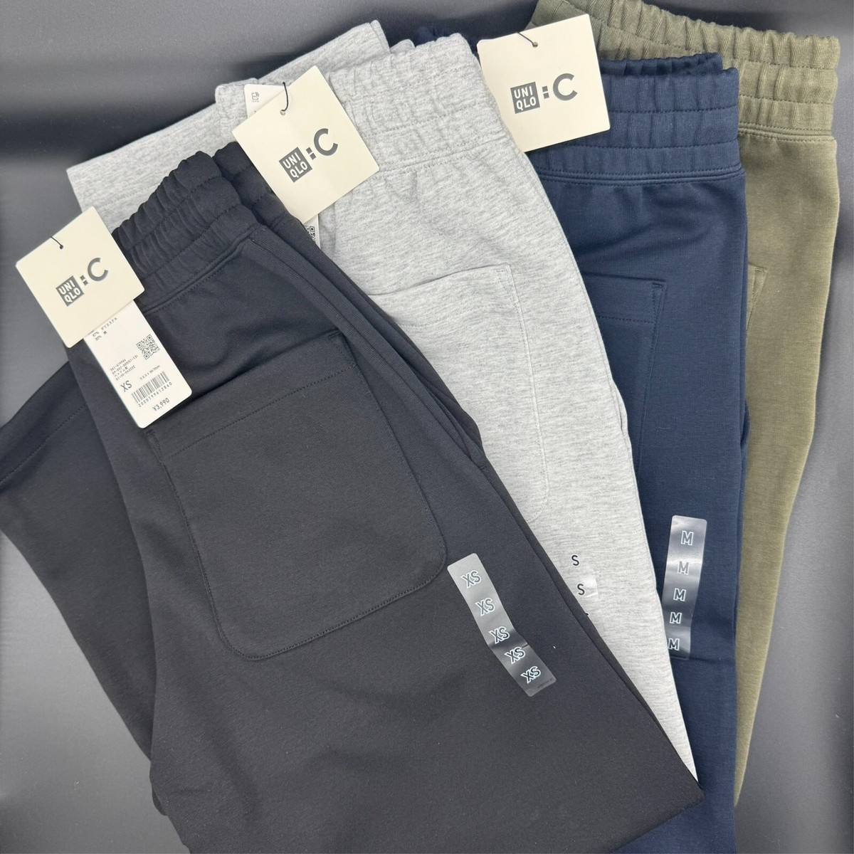 UNIQLO : C Wide Sweatpants Sweat Gray/Black/Dark Brown/Olive UNIQLO : C Wide Sweatpants Sweat Gray/Black/Dark Brown/Olive