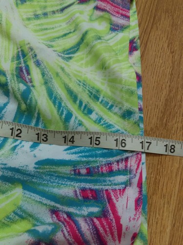 Reel Legends Performance Outfitters Men's Hawaiian Leaves Print Beach Shorts XL - Picture 7 of 11
