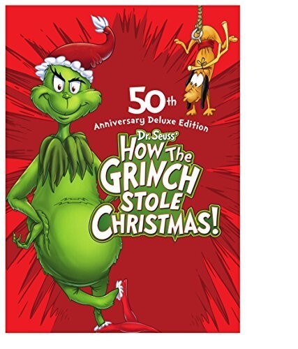 洋書 50years ofChristmasTables Dr. Seuss' How the Grinch Stole Christmas: 50th Anniversary Deluxe
