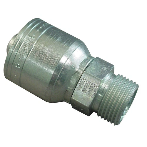 AEROQUIP 1AA12MR12 Crimp Fitting,3/4" I.D.,1-3/16",M,ORS 38YT72