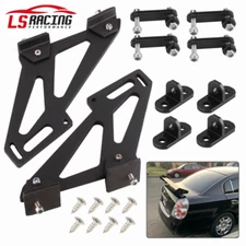 7inch Universal Car CNC Rear Wing Trunk Racing Tail Spoiler Legs Mount Brackets