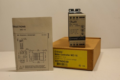 Danfoss 037N0039 Motor Controller MCI 15 - Picture 2 of 5