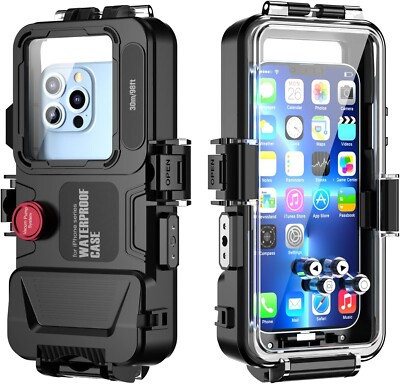 Underwater iPhone Series Phone Case [98ft/30m] Swimming Diving Waterproof
