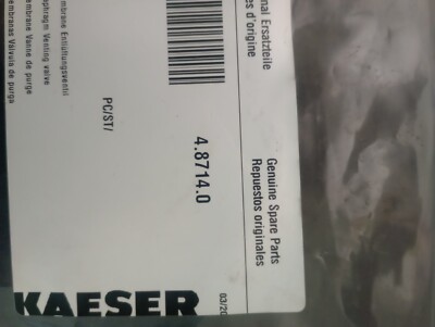 kaeser 4.8714.0 diaphragm venting valve
