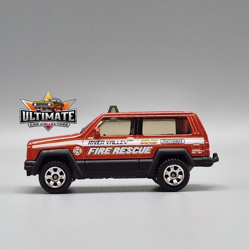 1984-2001 Jeep Cherokee XJ Fire Rescue 1/64 Scale Diecast Model Collector Car - Picture 8 of 12