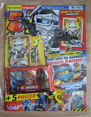 1 LIMITIERTE KARTE -LE- & MAGAZIN -OVP- aus LEGO Ninjago2 Trading Card Game - Bild 10 von 31