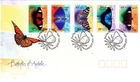 1998 FDC. Butterflies of Australia. Peel & Stick. "Butterfly" PictPMK "CAIRNS"