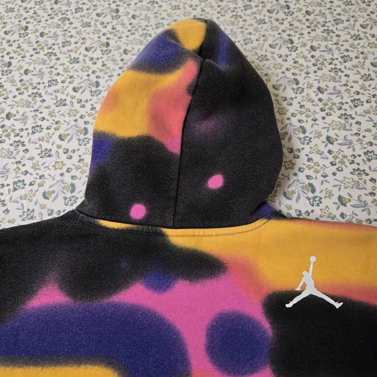 【期間限定特価】 Air Nike Jordan Jumpman Pink Purple Black XL Youth Hoodie ナイキ