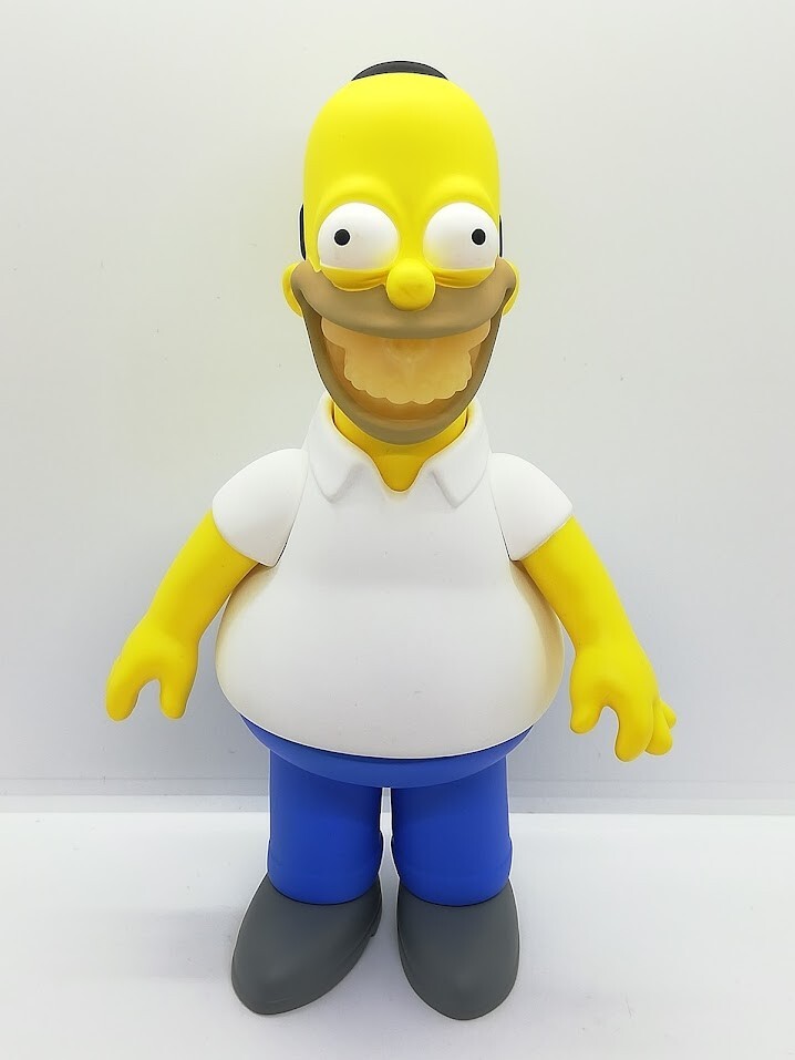 Ron English Homer Simpson Grin Made By Monsters Vinyl Figure