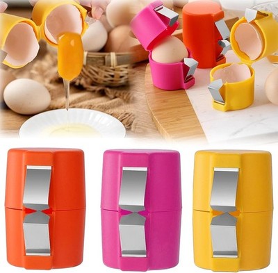 3Pcs Egg Shell Opener, Hard Boiled Egg Peeler Tool for Eggs, Egg Shell Opener