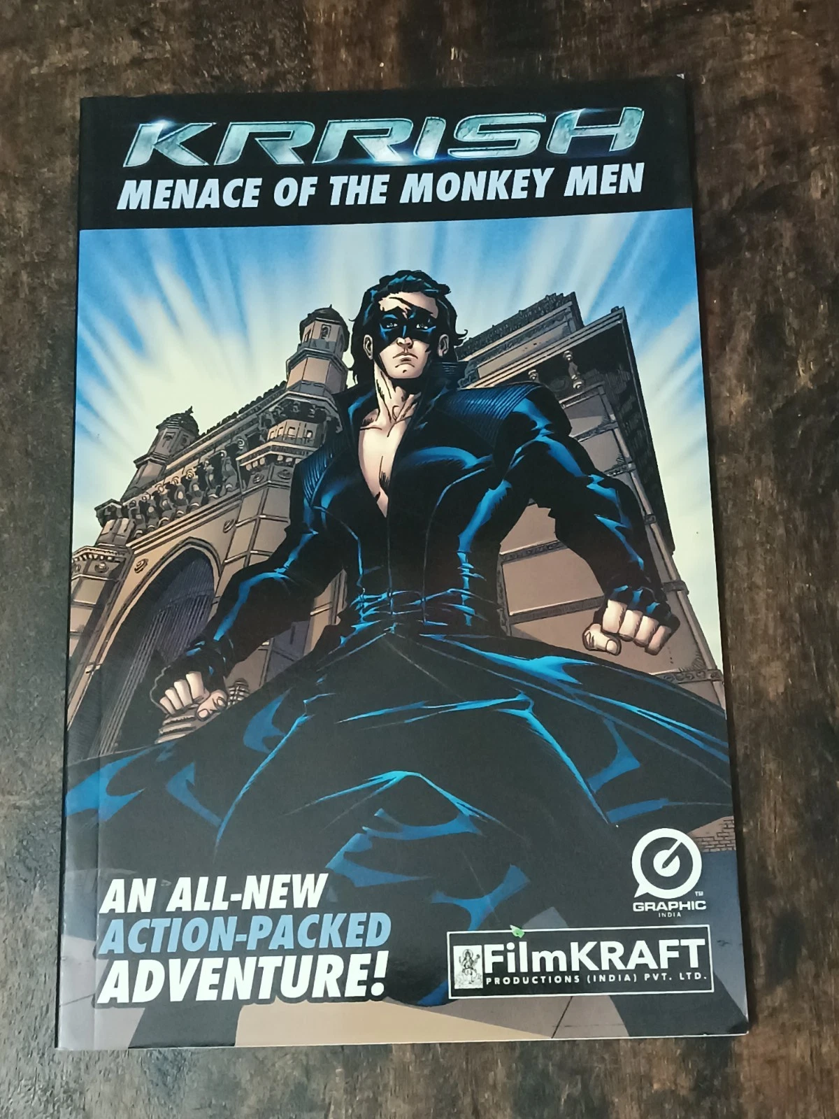 INDIA FILM COMICS KRRISH MENACE OF THE MONKEY MAN HRITHIK ROSHAN, PRIYANKA 2013