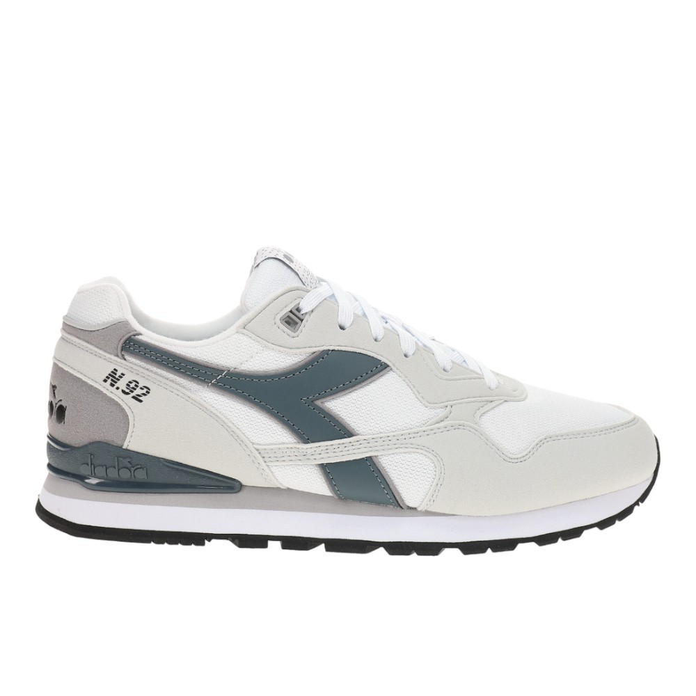 diadora N.92 Lace Up  Mens Grey Sneakers Casual Shoes 183076-75165