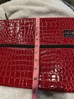 Makeup Junkie bag NWT red reptile print size large — photo 6