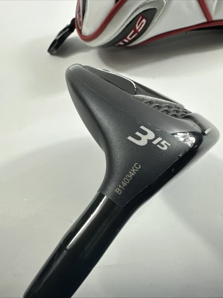 Madera de calle Tour Edge Exotics E8 Beta 3 madera 3W 15° grafito rígido diestro 43" Foto 3 de 4