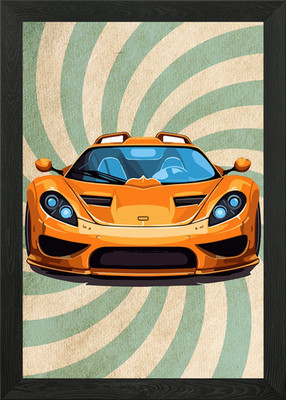 Lego Mobil Framed Wall Art Poster Canvas Print Picture