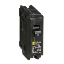 Homeline 20 Amp One-Pole Circuit Breaker HOM120CP, Square D Breakers 120/240 VAC