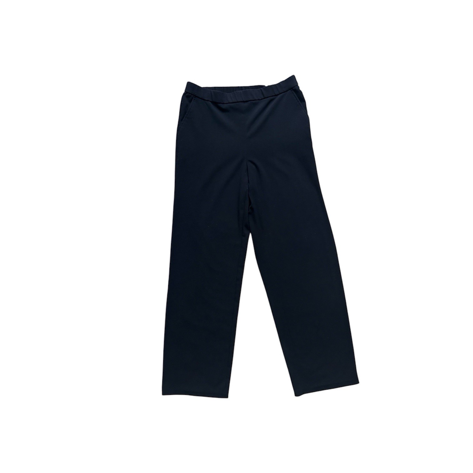 Briggs New York Size 8 Black Pull-On Straight Leg Pants-Ultimate Comfort & Style