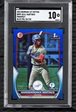 2023 Bowman /150 Mairoshendrick Martinus Prospects 1st Bowman GEM MNT 10 Dodgers