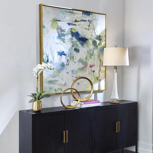 Uttermost Abstract Reflections Framed Canvas - Picture 4 of 4