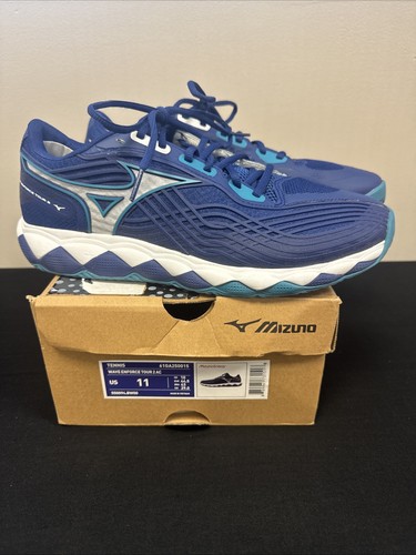 Mizuno Wave Enforce Tour 2 AC Blue Mens Size 11 Tennis Shoes