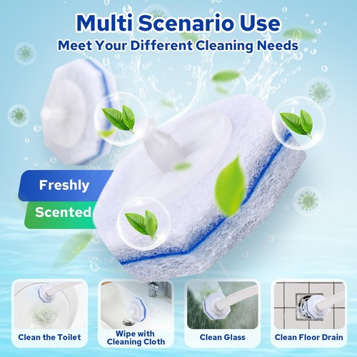 60 Disposable Toilet Brushes for Easy Bathroom Cleaning - Picture 5 of 6