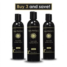 Lof of 3 Tan Physics True Color Sunless Tanne...