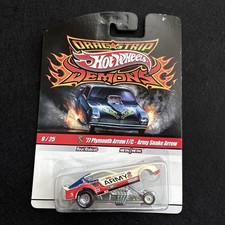 Hot Wheels Drag Strip Demons '77 Plymouth Arrow F/C - Army Snake Arrow 9/25