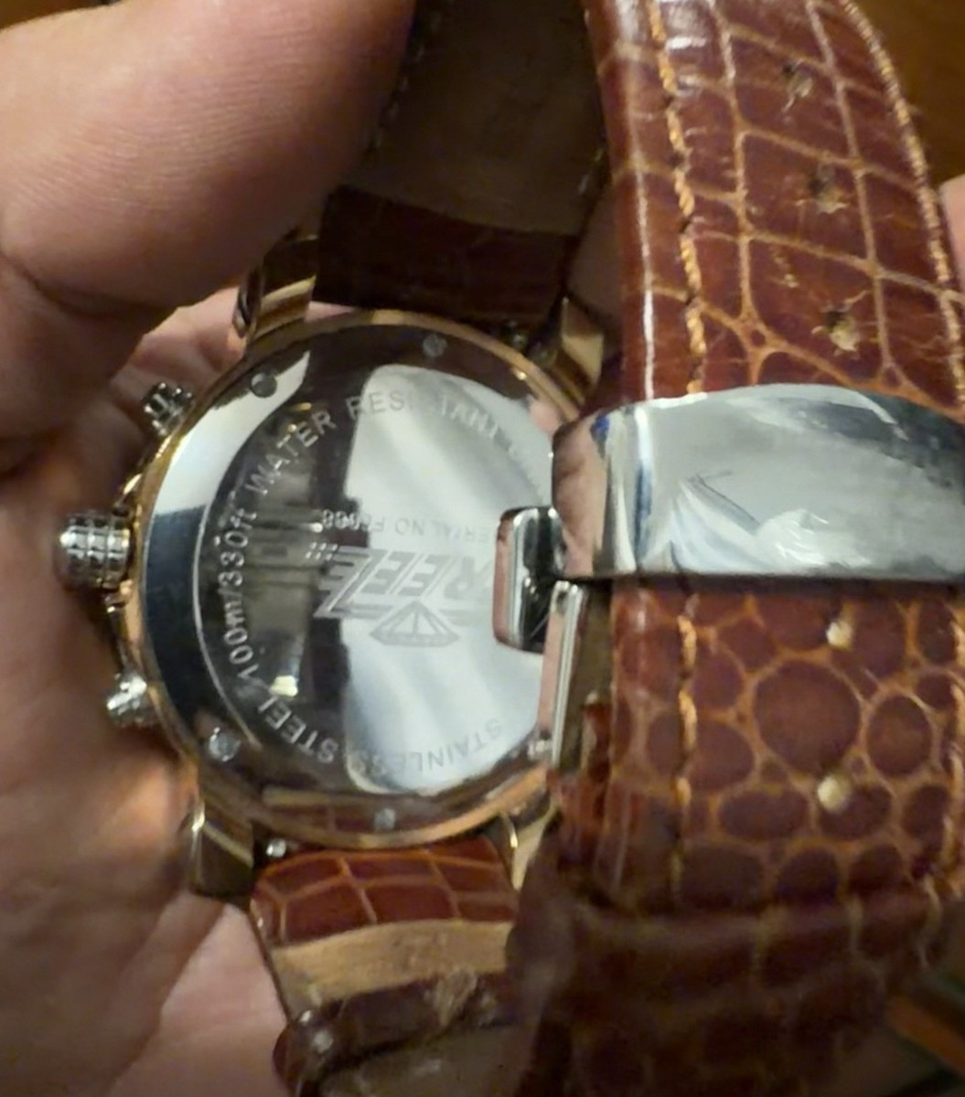 Freeze Diamond Men's Watch | eBay