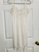Vintage Illusion Ivory Slip With Lace - Size 34
