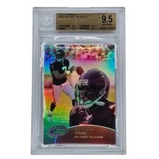 2001 E-TOPPS #140 Michael Vick Rookie RC BGS 9.5