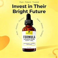 Vision Formula for Dogs AuraPets Support Vision Eye Care Supplement Advanced