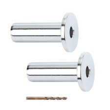 Uimoso 121 Pack T316 Stainless Steel Protector Sleeves for 1/8" Wire Rope Cable