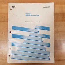 Allen Bradley 1747-NI002 SLC 500 Installation and Operation Manual - USED