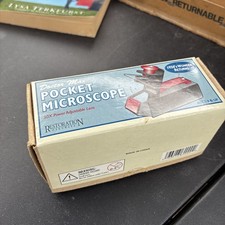 Doctor Max Pocket Microscope | 30x Power Adju...