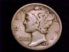 1929-S Mercury Dime, Very Good Grade