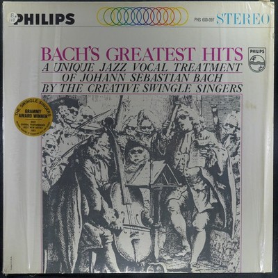 LES SWINGLE SINGERS Bach'S Greatest Hits PHILIPS PHS-600-097 VG+ 45rpm LP