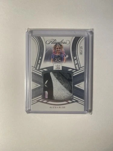 2024 Panini Flawless WWE Jumbo Memorabilia Alexa Bliss #JM-ABS /15 (MEM)