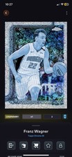 Topps NBA Collect Digital Frank Wagner Magic Frozenfractor Legendary