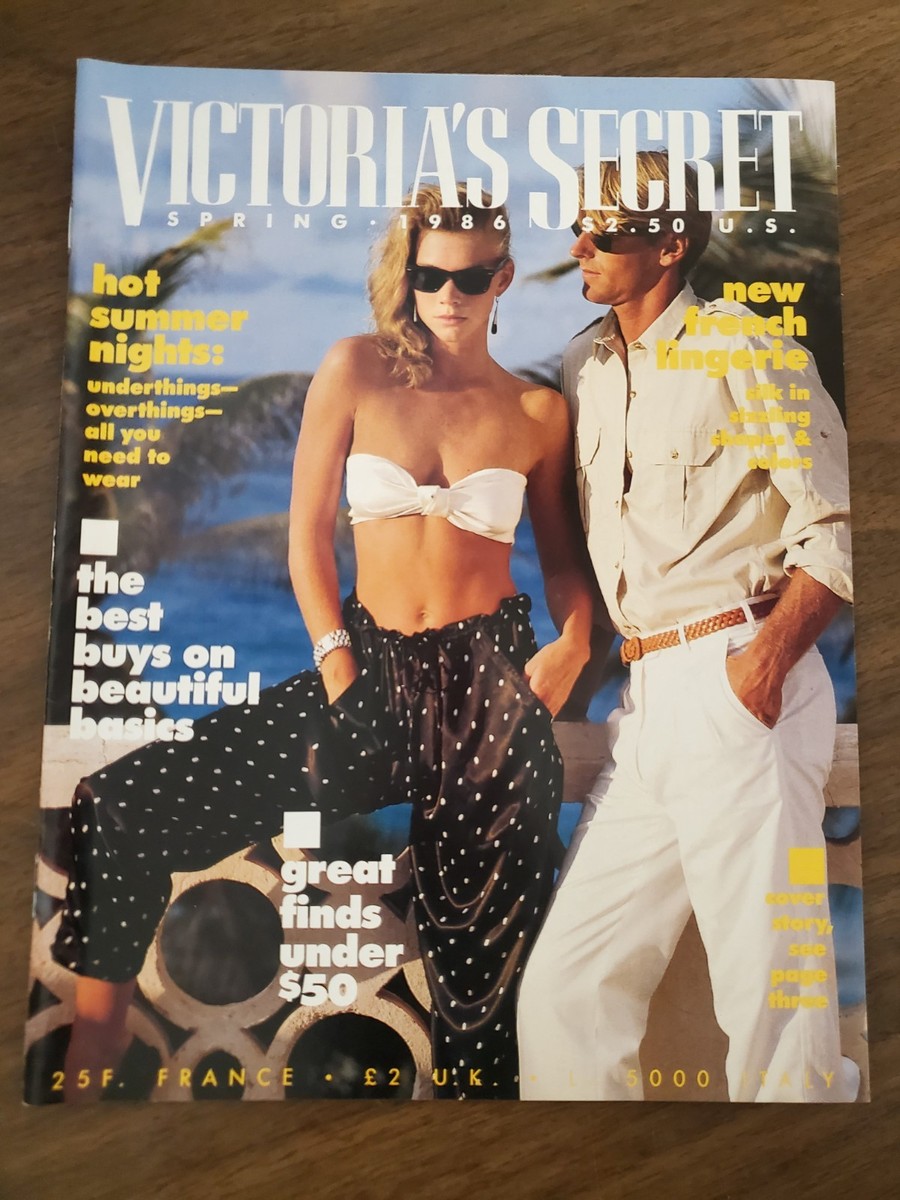 1985 to 1986 Victorias Secret Catalog, order forms intact, Choice